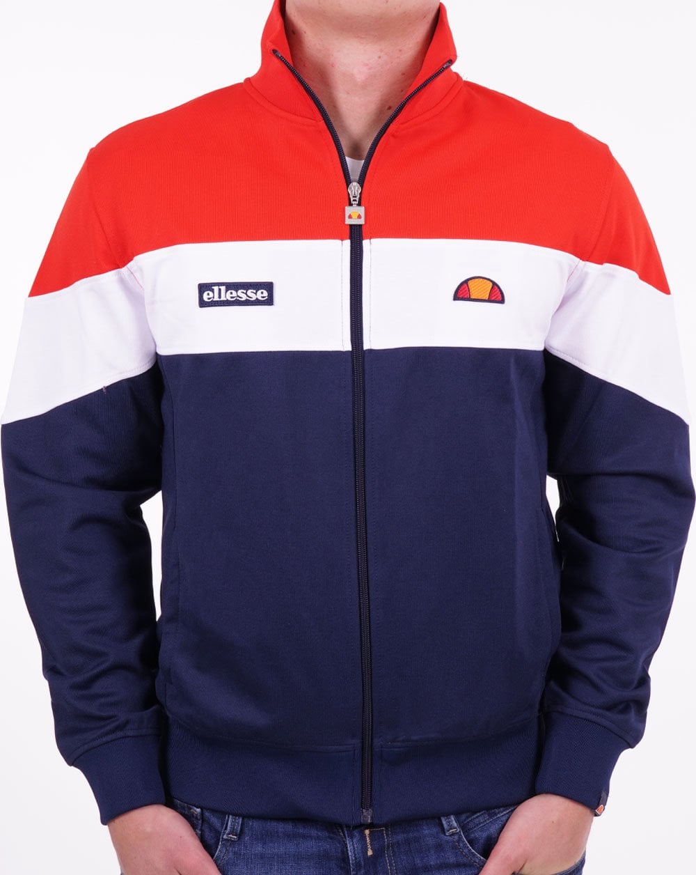 Ellesse – Caprini – Trainingsjacke in Marineblau