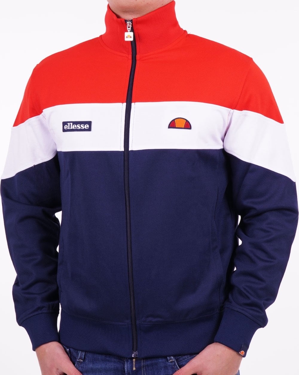 Ellesse – Caprini – Trainingsjacke in Marineblau