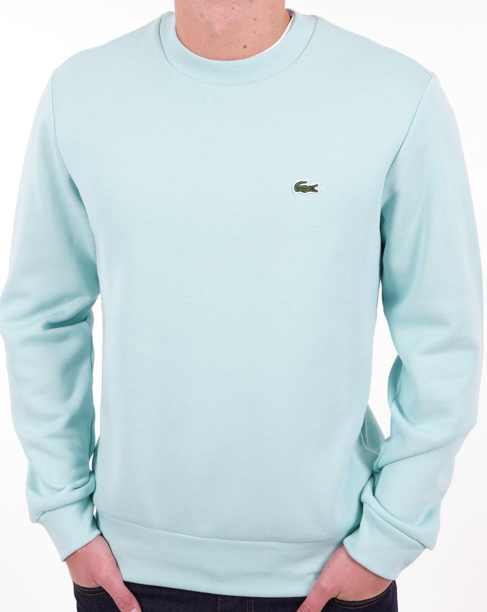 Lacoste Baumwoll-Sweatshirt Pastille Mint