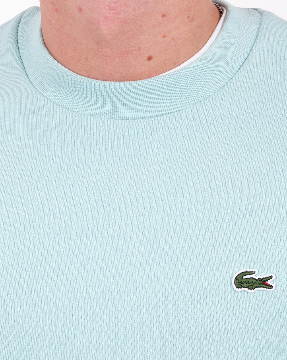 Lacoste Baumwoll-Sweatshirt Pastille Mint