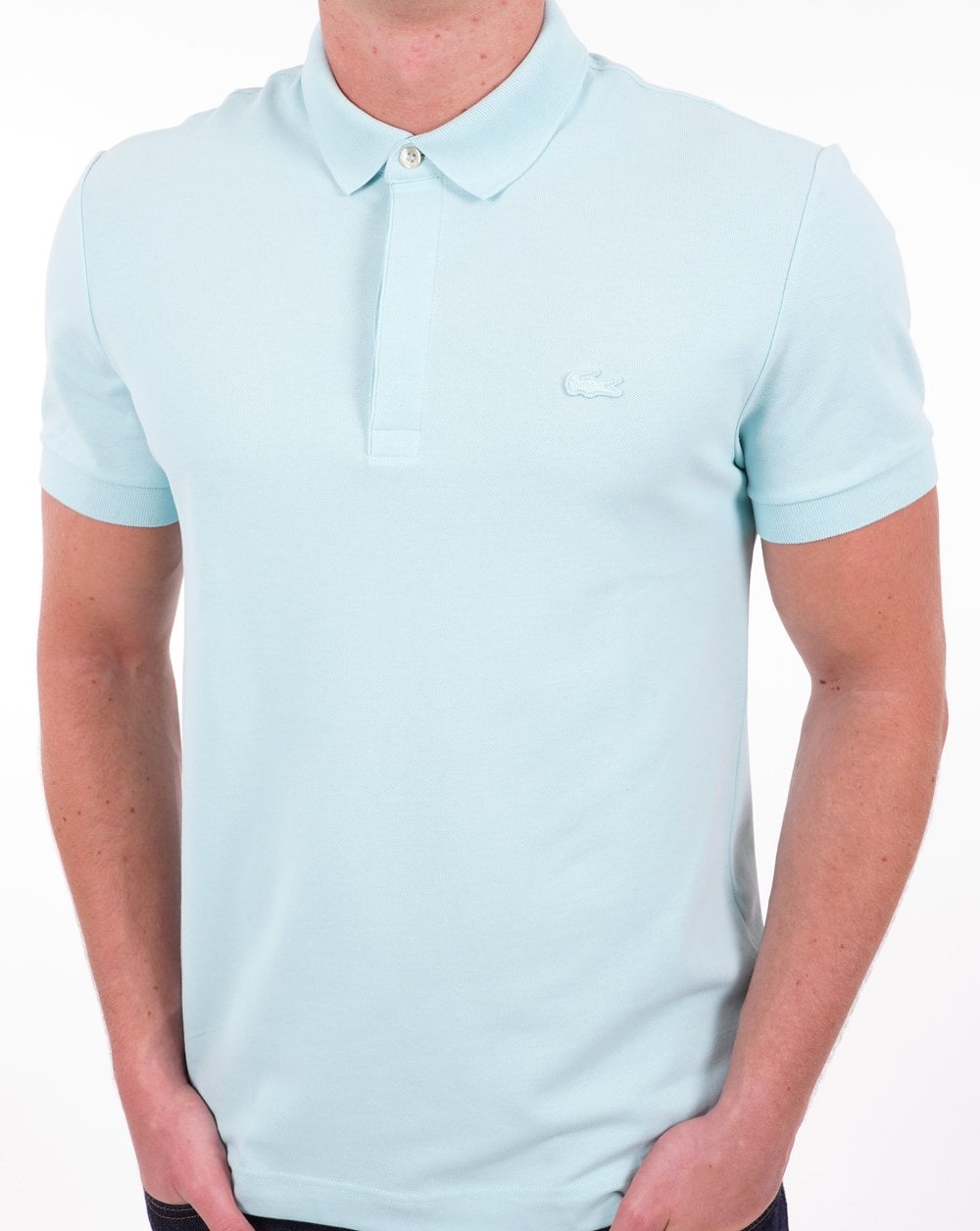 Lacoste Tonal Paris Poloshirt Pastille Mint