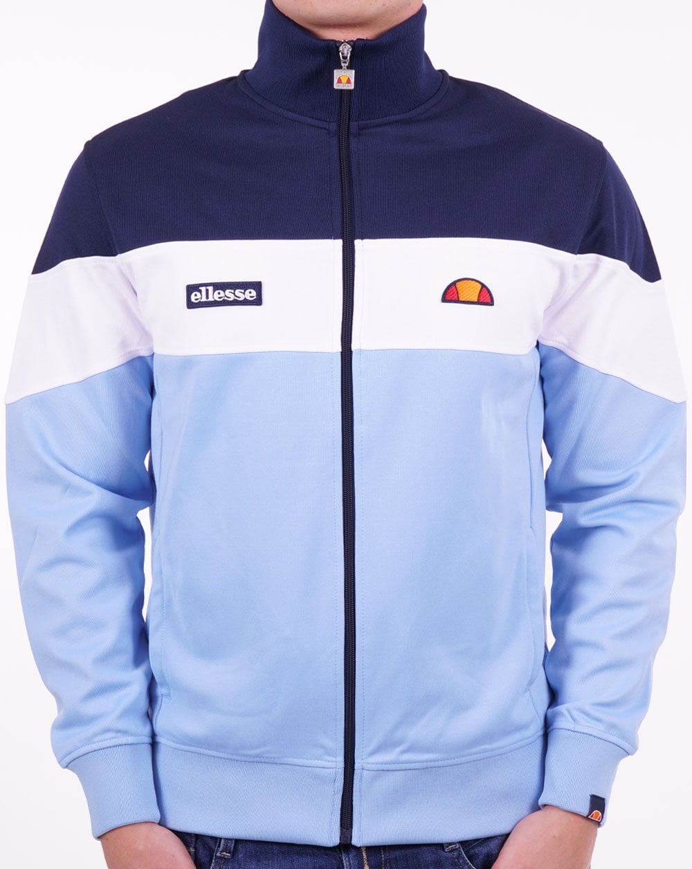 Ellesse – Caprini Trainingsjacke, Himmelblau