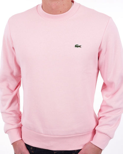 Lacoste Baumwoll-Sweatshirt Rosa