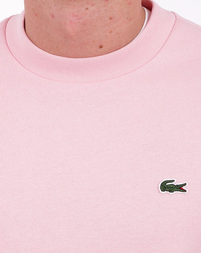 Lacoste Baumwoll-Sweatshirt Rosa