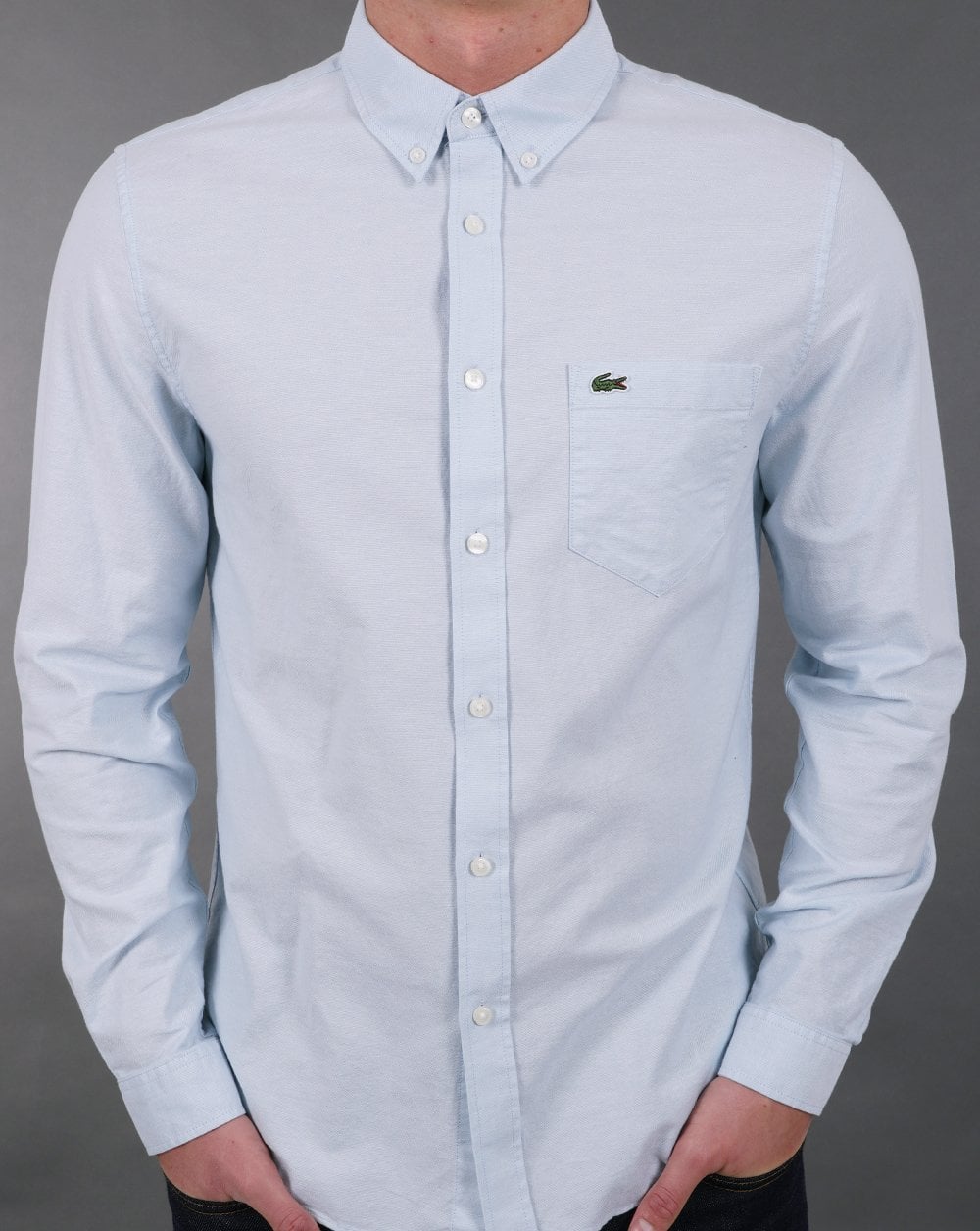 Lacoste Long Sleeve Shirt Sky Blue