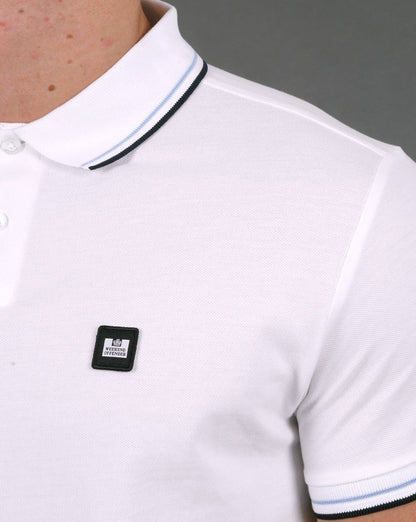 Weekend Offender Sterling Poloshirt Weiß