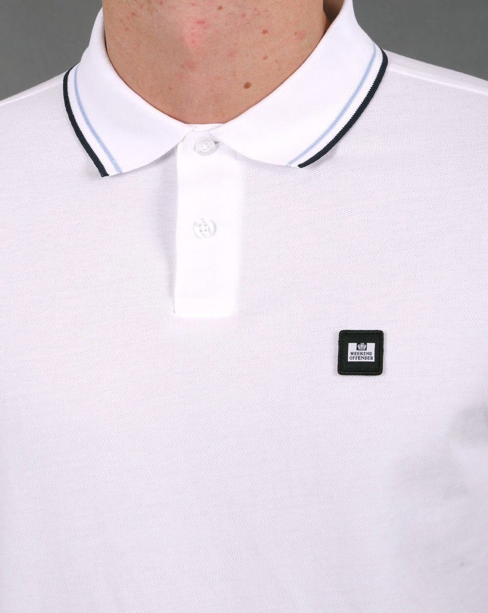 Weekend Offender Sterling Poloshirt Weiß