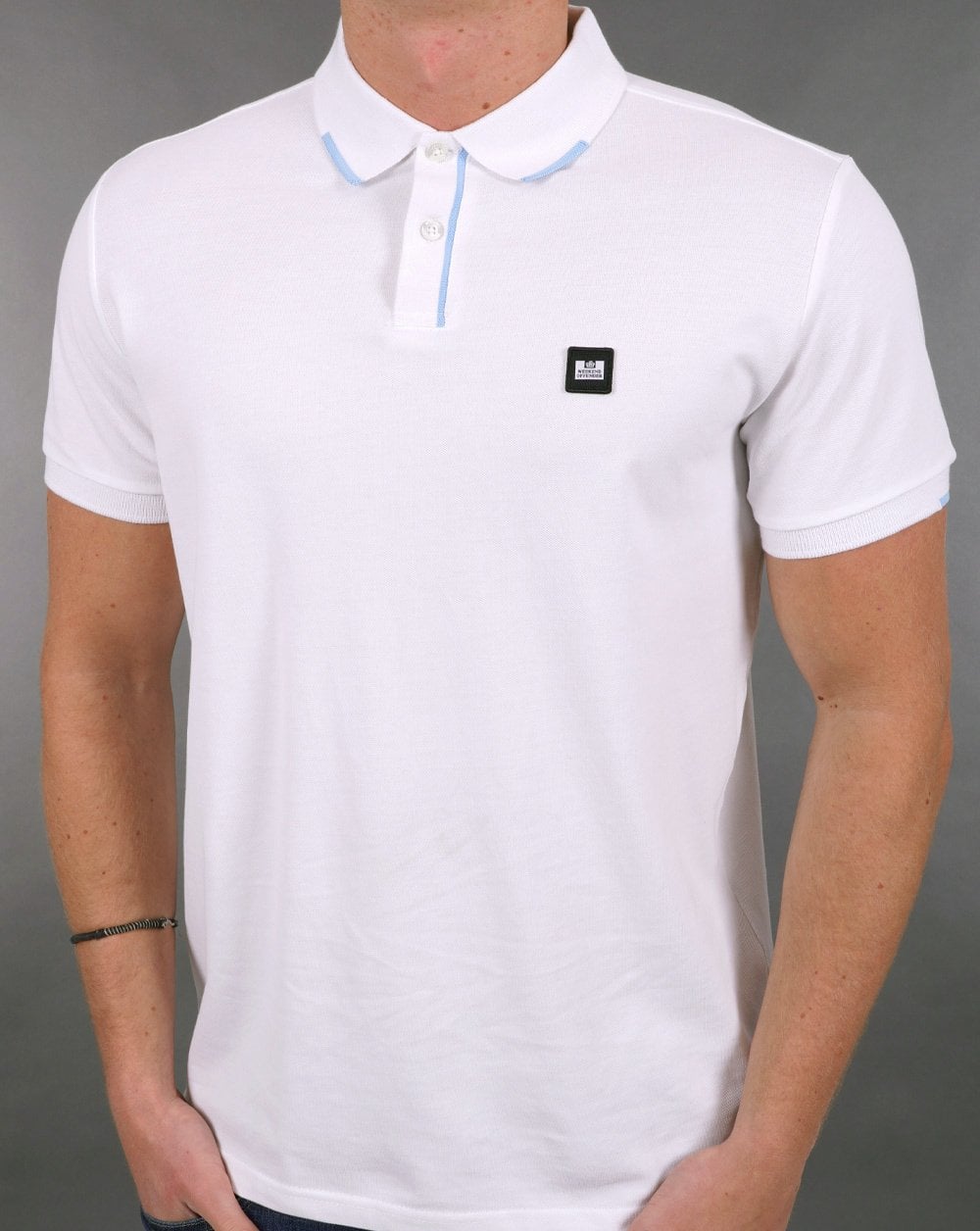 Weekend Offender Rivas Poloshirt Weiß