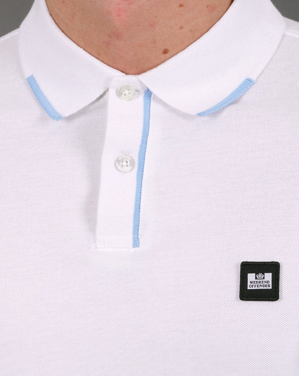 Weekend Offender Rivas Poloshirt Weiß