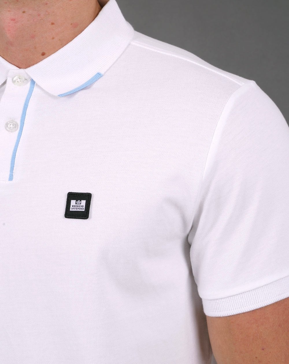 Weekend Offender Rivas Poloshirt Weiß