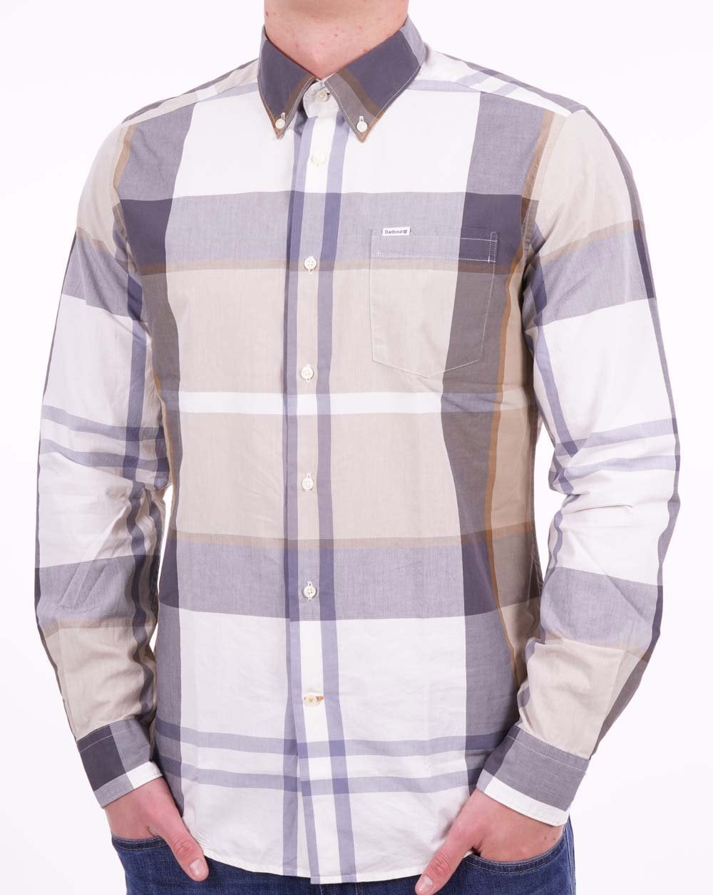 Barbour Harris Hemd Amble Sand Tartan