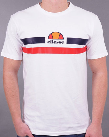 Ellesse – Aprel – T-Shirt in Weiß