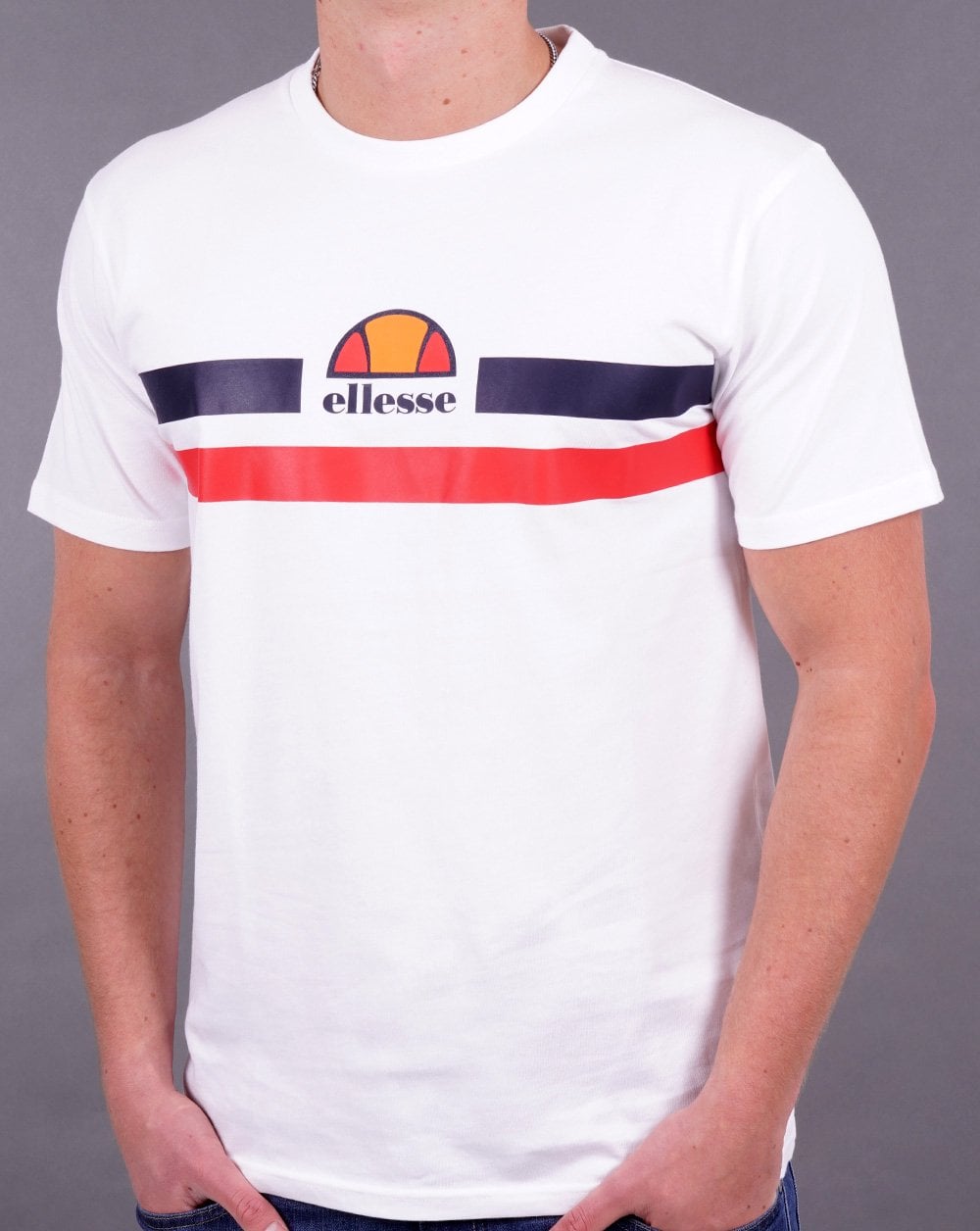 Ellesse – Aprel – T-Shirt in Weiß