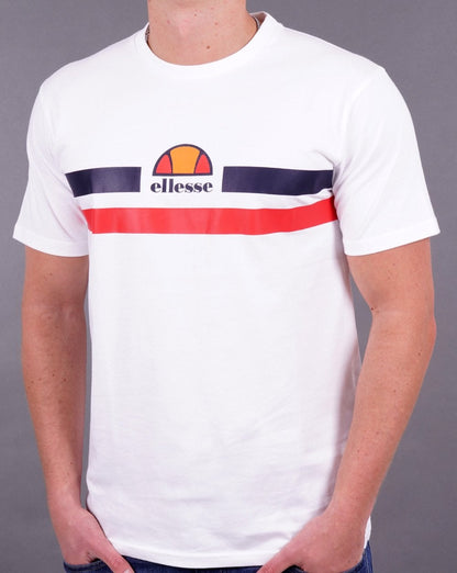 Ellesse – Aprel – T-Shirt in Weiß