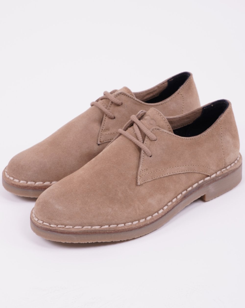 Pod Roderic Wildlederschuh Kamel