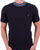 Gabicci Vintage Feltnor Turtle Neck Knit Tee Navy
