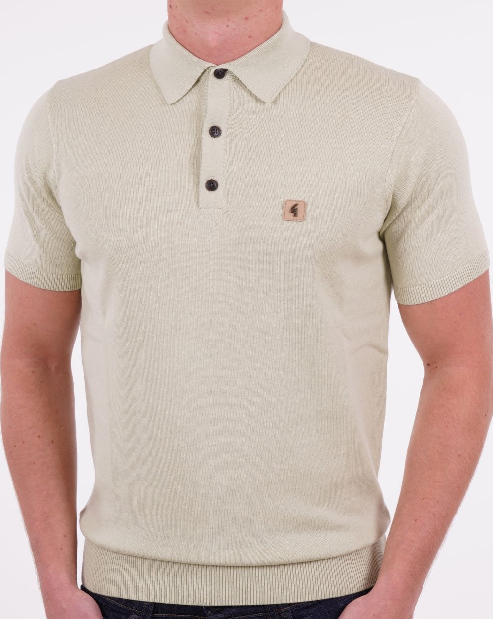 Gabicci Vintage Jackson Strickpolo Pistazie