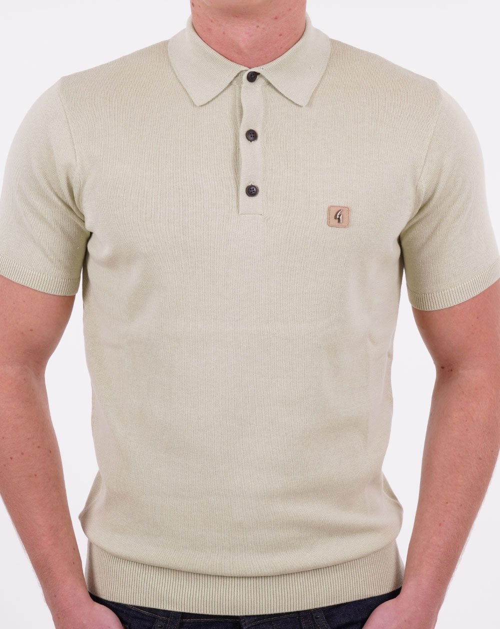 Gabicci Vintage Jackson Strickpolo Pistazie