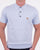 Gabicci Vintage Jackson Knitted Polo Sky