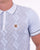 Gabicci Vintage Dafoe Knit Polo Sky