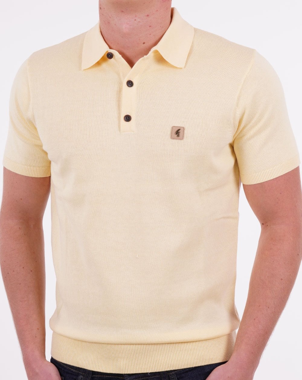 Gabicci Vintage Jackson Strickpolo Zitrone