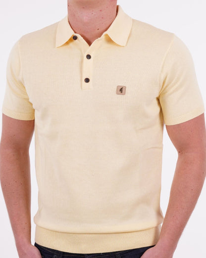 Gabicci Vintage Jackson Strickpolo Zitrone