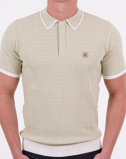 Gabicci Vintage Jura Strickpolo Pistazie
