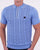 Gabicci Vintage Pinori Knit Polo Marina Blue