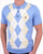 Gabicci Vintage Bogart Knit Polo Marina Blue