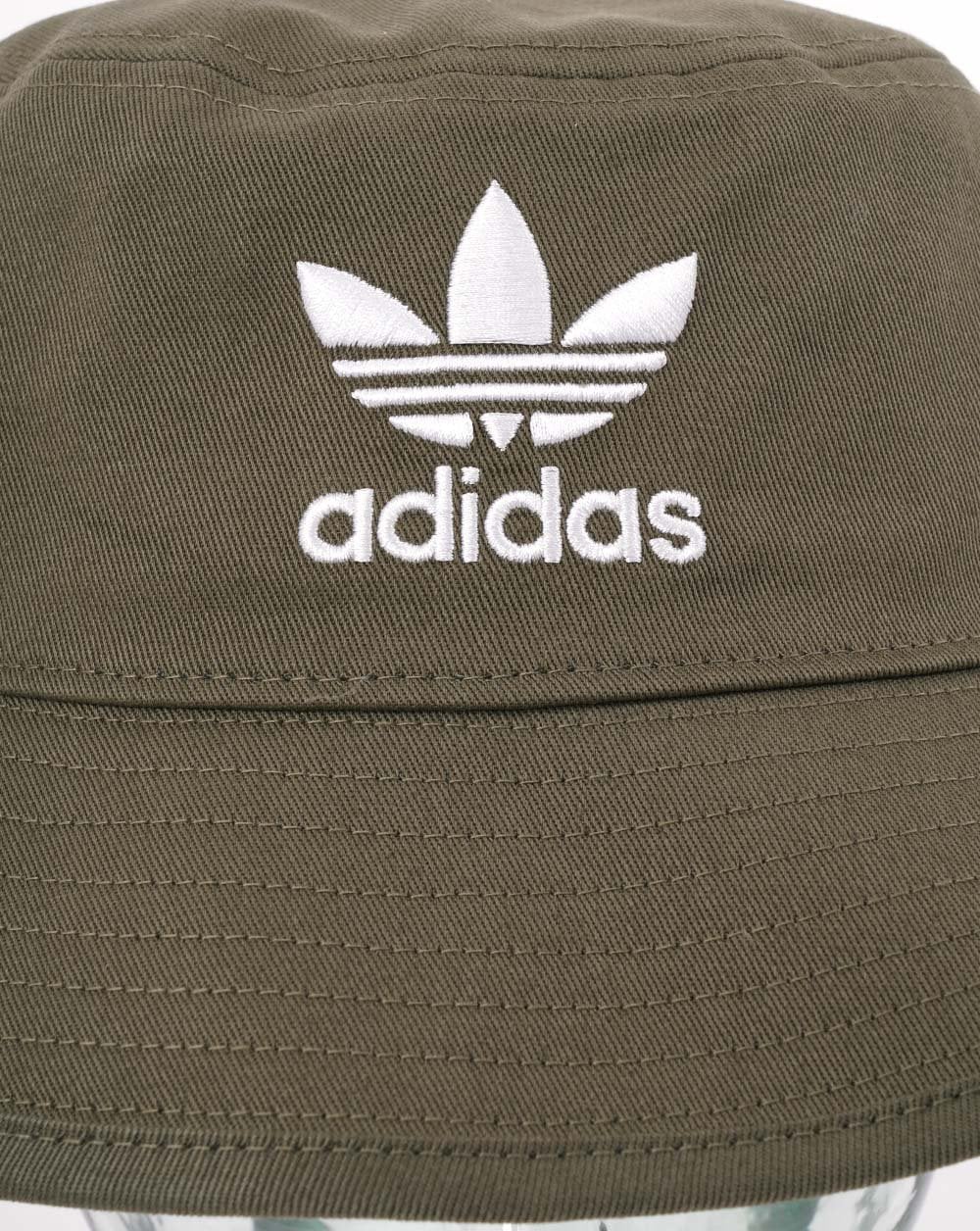 Adidas Originals Trefoil Bucket Hat Olivgrün