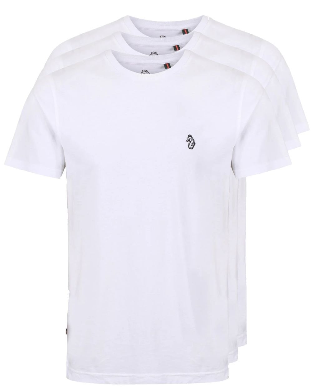 Luke 3er-Pack T-Shirts Weiß