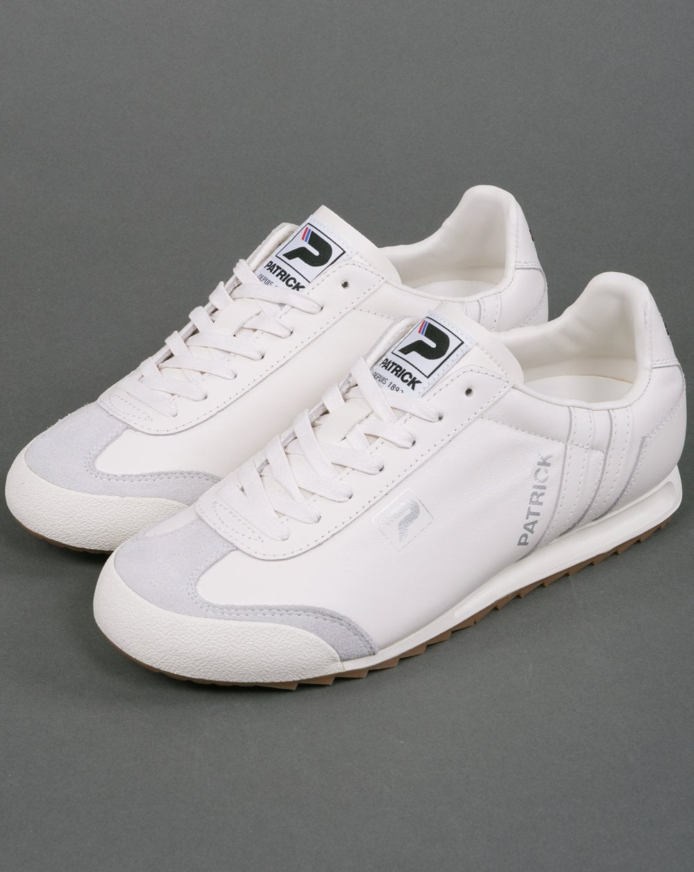 Patrick Original Sneaker Leder Triple White