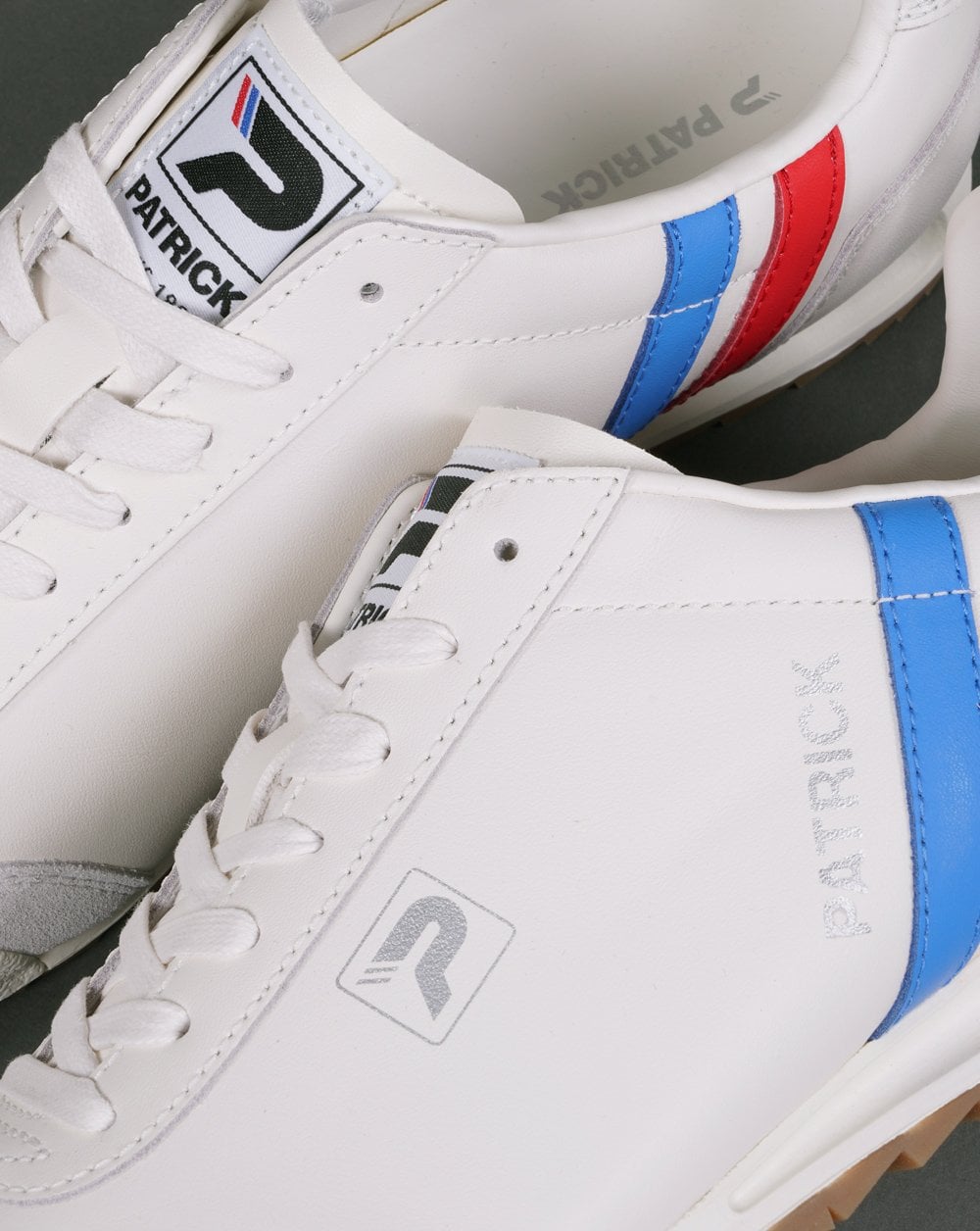 Patrick Original Sneakers Weiß Blau Rot