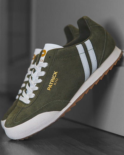 Patrick Rio Sneaker Olivgrün