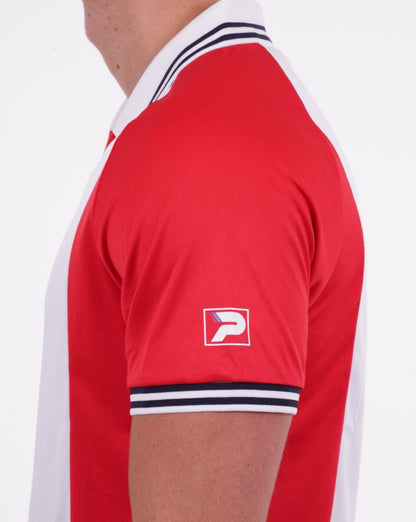Patrick Retro Fußball T-Shirt Rot