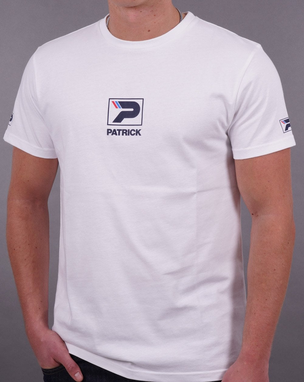 Patrick Logo T-Shirt Weiß