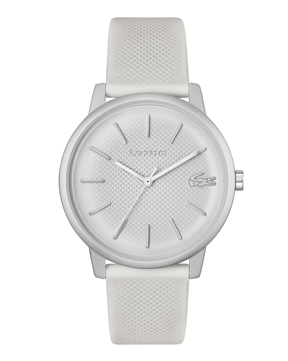 Lacoste 12.12 Move Uhr Silber