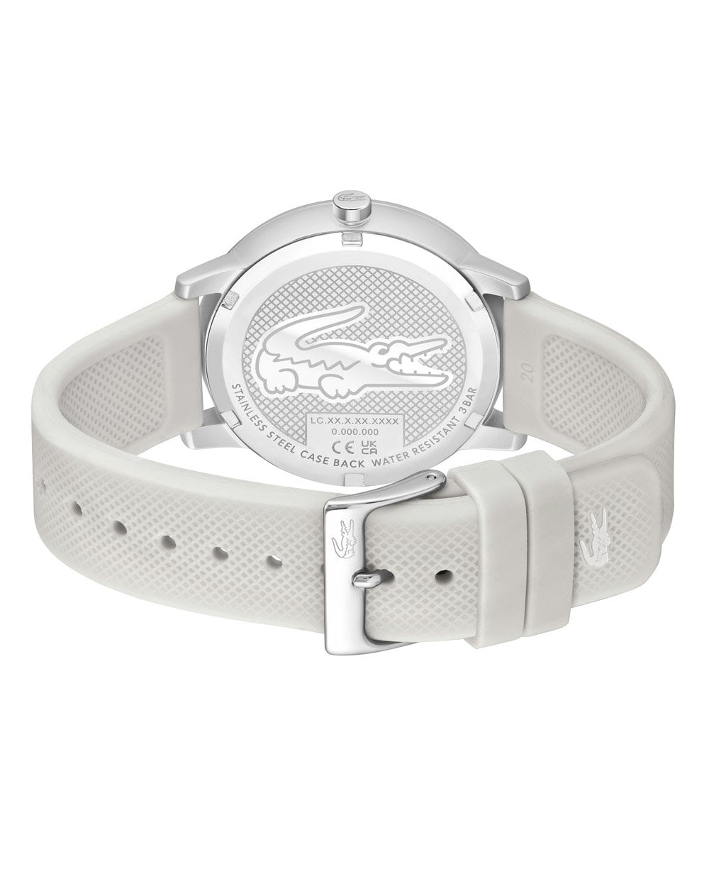 Lacoste 12.12 Move Uhr Silber