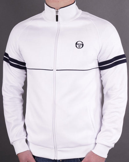Sergio Tacchini Star Trainingsjacke Weiß/Marineblau