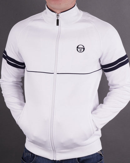 Sergio Tacchini Star Trainingsjacke Weiß/Marineblau