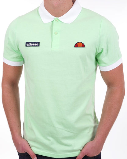 Ellesse Lessepsia Poloshirt Fresh Grün Weiß