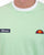 Ellesse Ringer T Shirt soft Green White