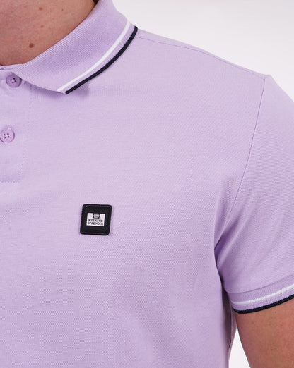 Weekend Offender Sterling Poloshirt Glyzinien