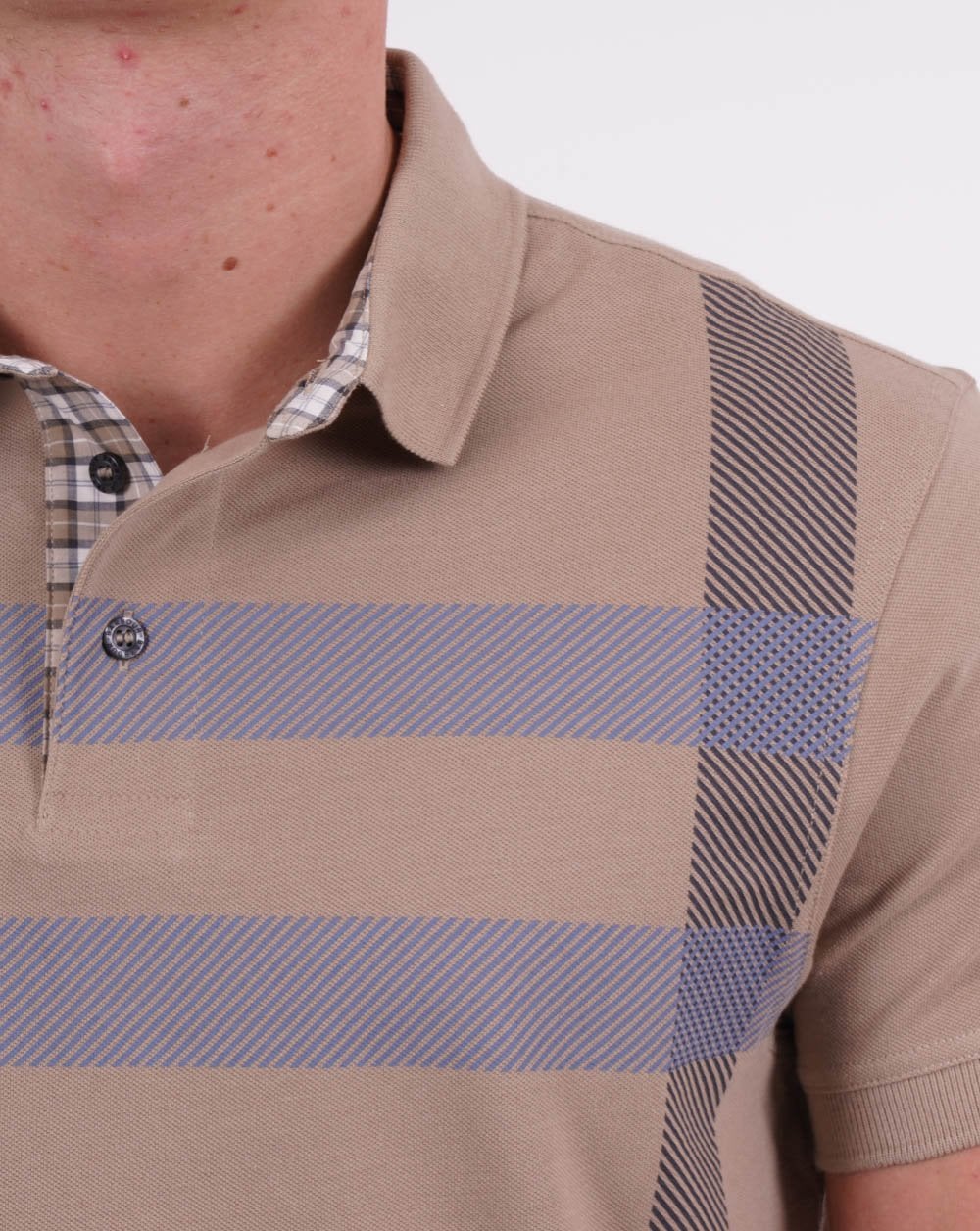 Barbour Blaine Poloshirt Washed Stone