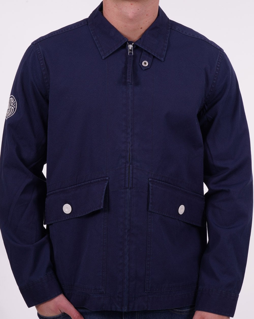 Pretty Green Ardwick Jacke Marineblau