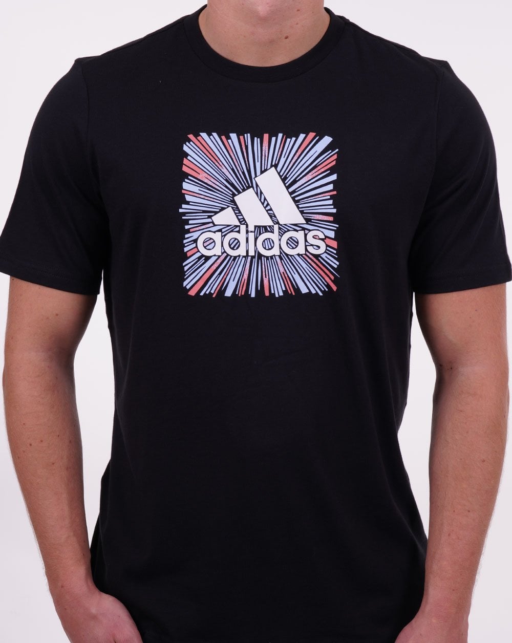 Adidas Optical Logo T-Shirt Schwarz