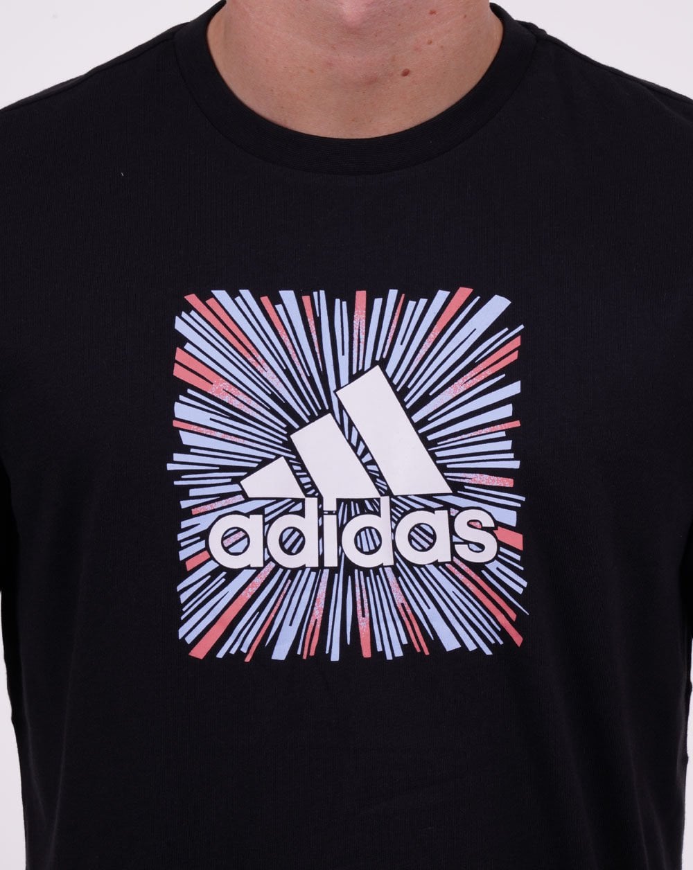 Adidas Optical Logo T-Shirt Schwarz