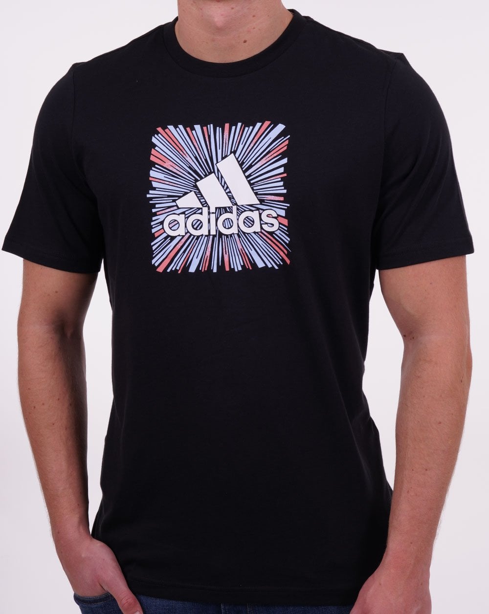 Adidas Optical Logo T-Shirt Schwarz