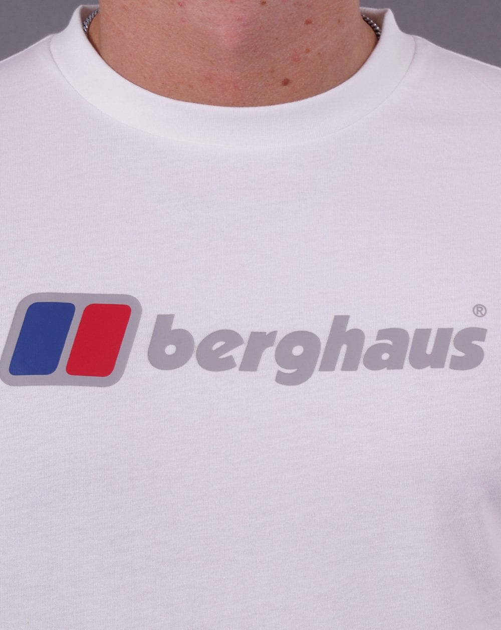 Berghaus Big Classic Logo T-Shirt Weiß