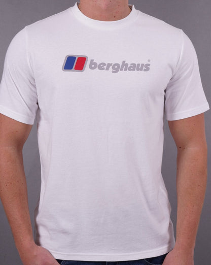 Berghaus Big Classic Logo T-Shirt Weiß